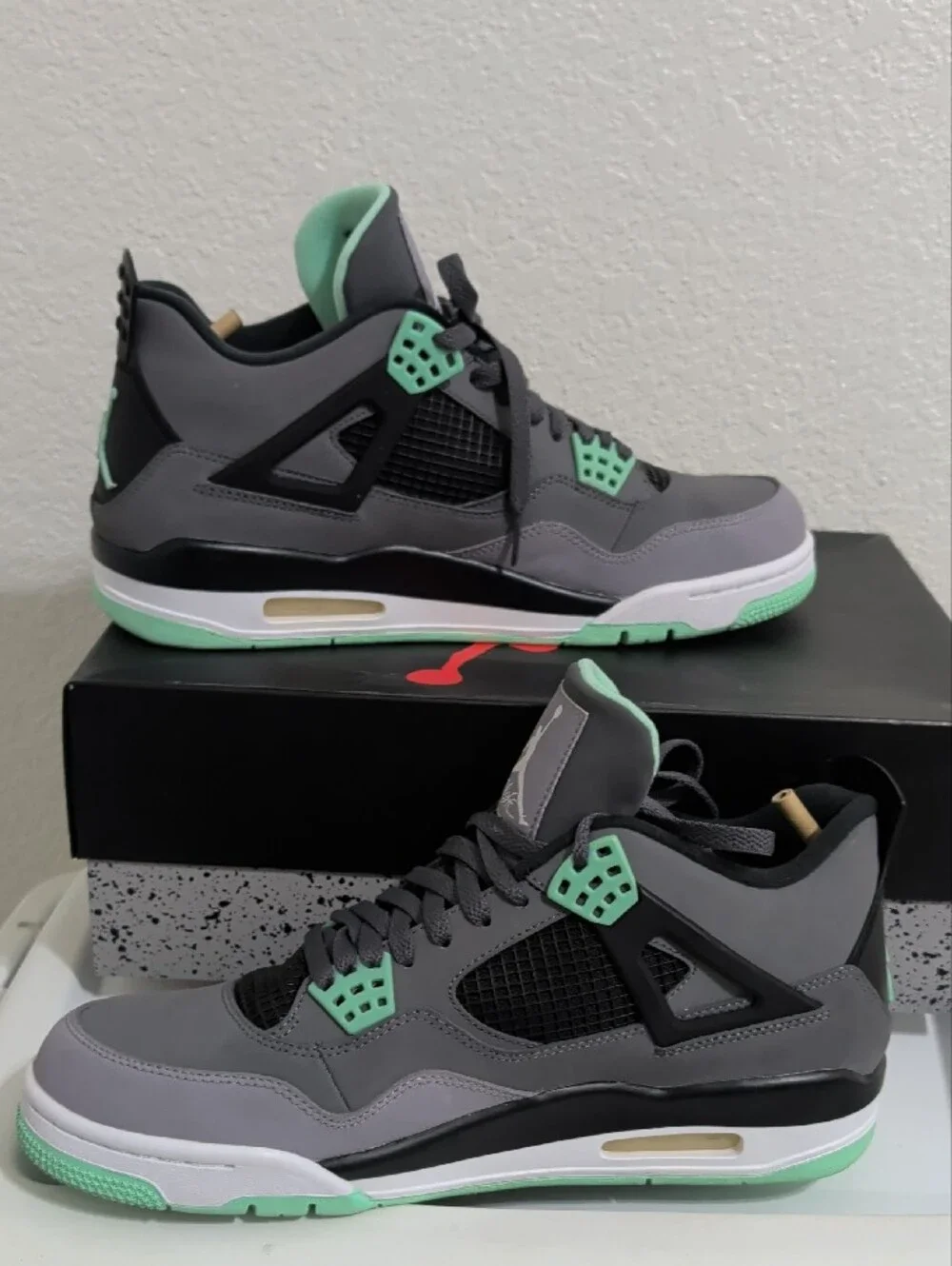 Air Jordan 4 Retro Green Glow 2013 Sz 11